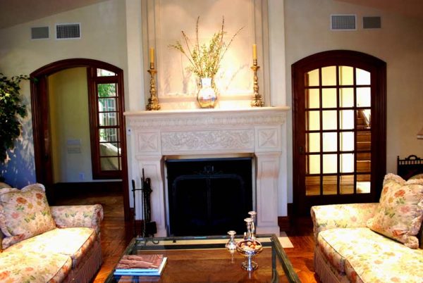 precast fireplace